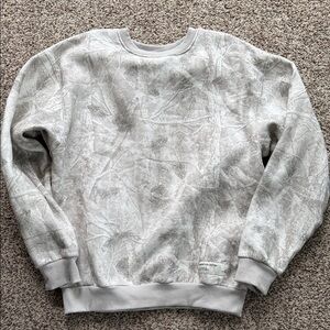 Women's Cream Crewneck Sweater